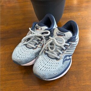 Saucony Ride 13 PWRRUN Running Sneakers- Blue
